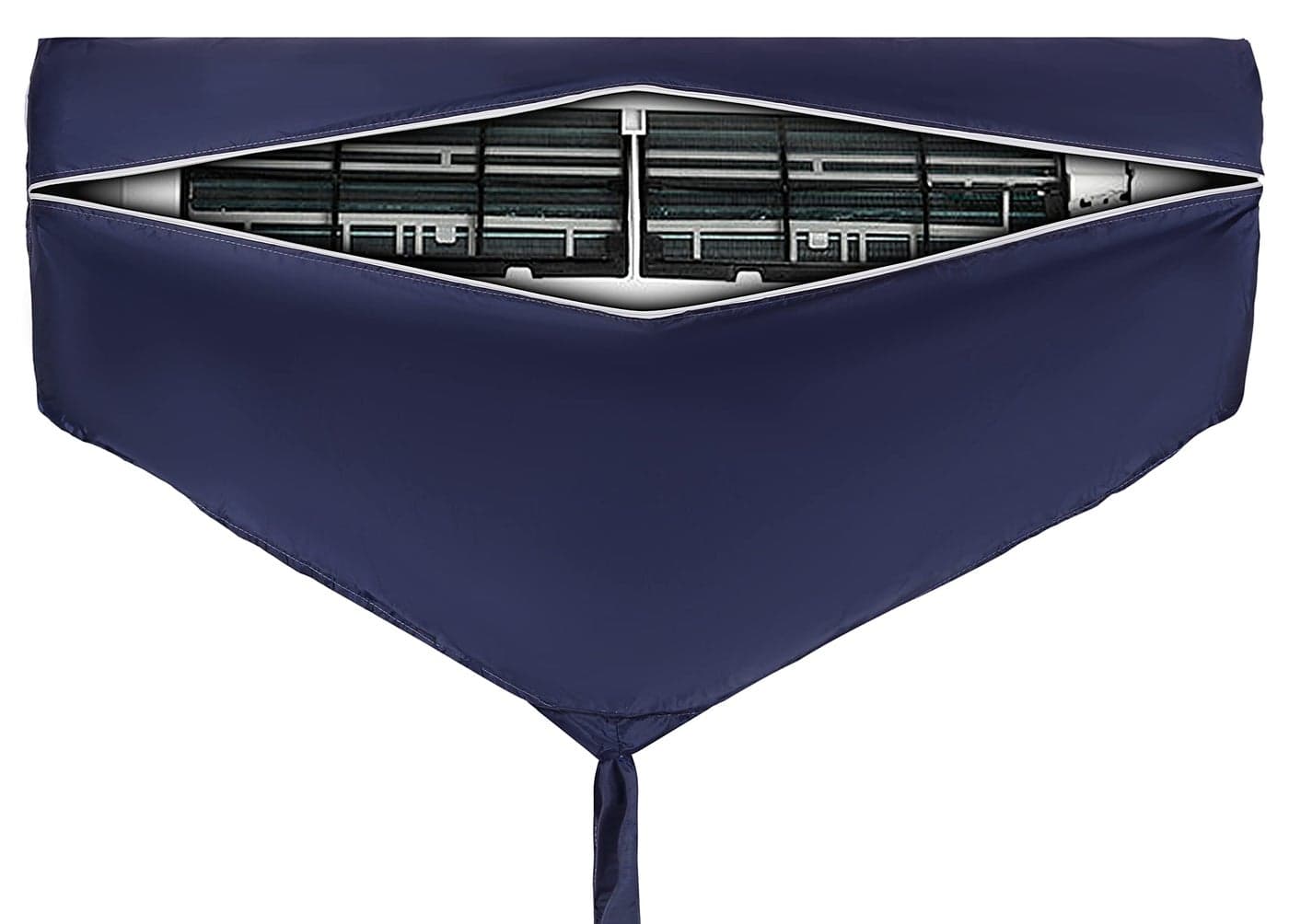 Classic Split Ac Service Wash Bag/Cover For Indoor Unit, Waterproof (1.5 Ton, Navy Blue) - Polyvinyl Chloride