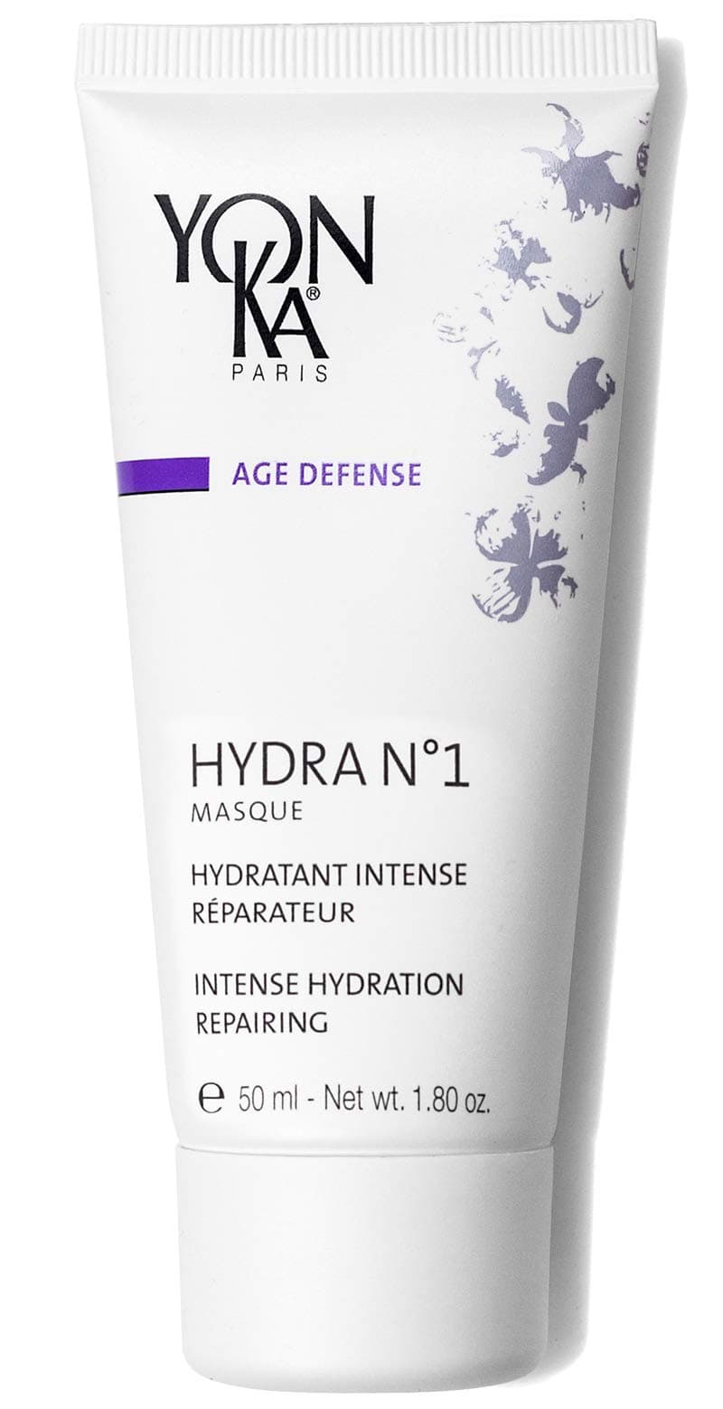 YonKa Hydra No 1 Masque 50ml Hydrating Face Mask with Vitamin C and Aloe Vera Overnight AntiAging Treatment Normal to Dry Skin ParabenFree