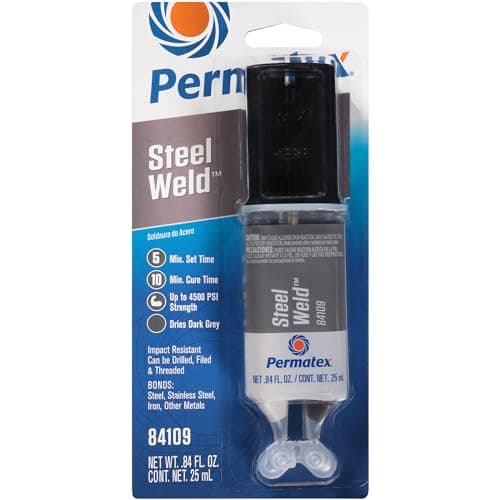 Permatex 84109 PermaPoxy 4 Minute MultiMetal Epoxy 084 oz