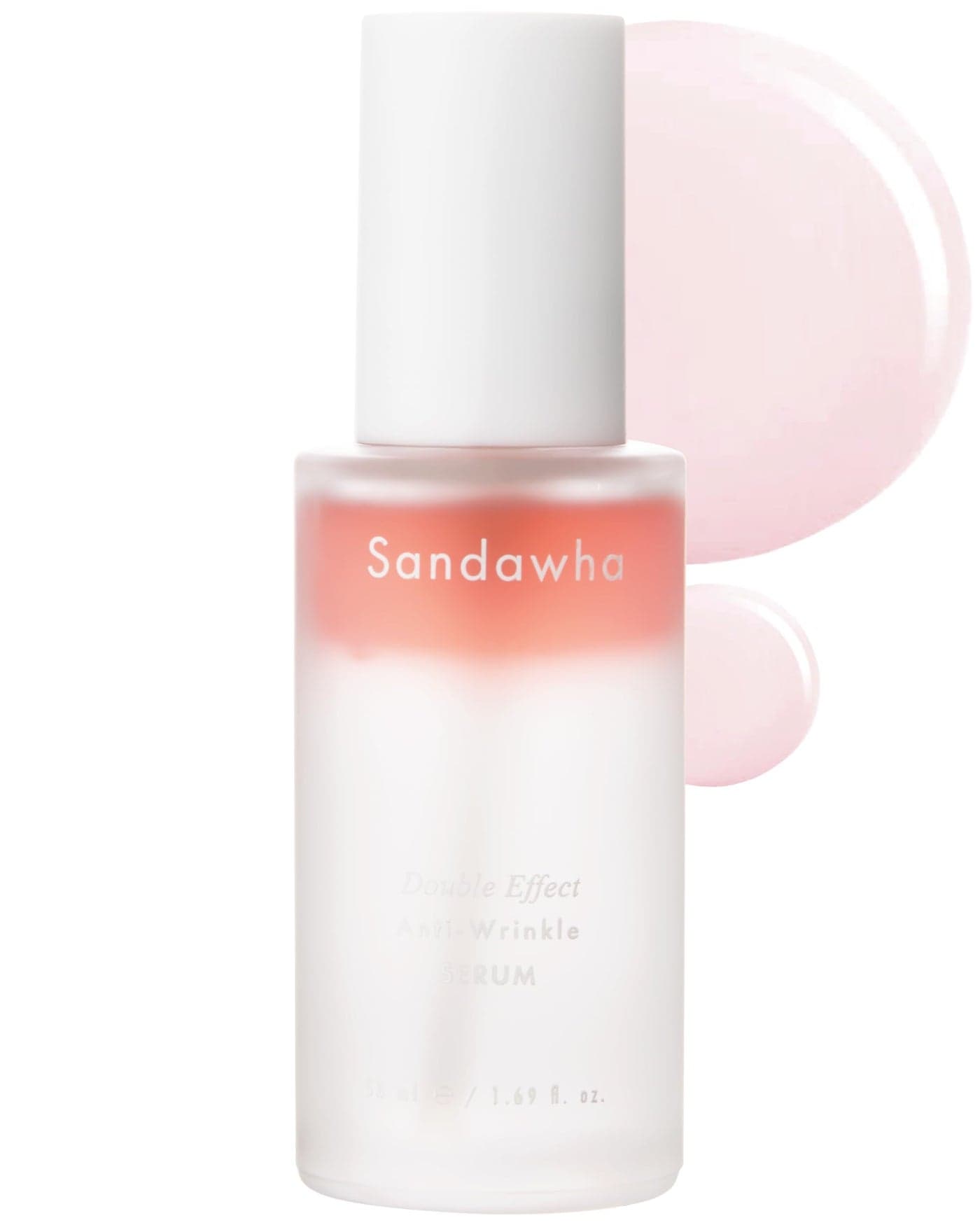 SKINCURE Sandawha Double Effect AntiWrinkle Serum with Camellia Extract Korean Skincare Vegan Camellia Serum for Fine Line Smoothing Hydration AntiAging 176 floz