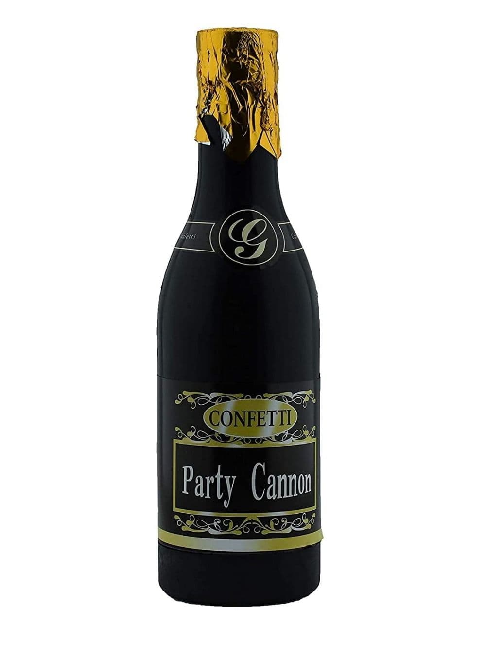 Champagne shaped confetti party popper for celebration -Multi color