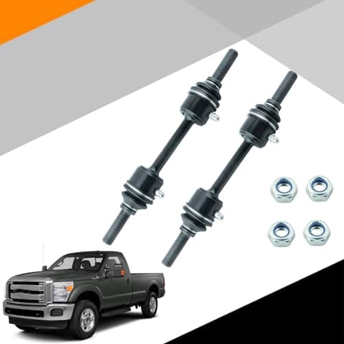 XOPIYAO K750362 Front Sway Bar Link Compatible with 2009-2018 F150 2010-2019 F250 F350 Super Duty 2009-2019 F-450 Super Duty 2009-2018 F-550 Super Duty,Pair Stabilizer Links Sway Bar