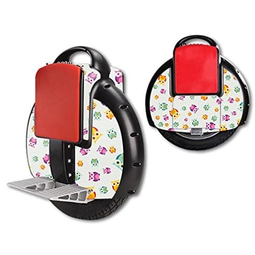 MightySkins Skin Compatible with Airwheel X3 Self Balancing one Wheel Electric Unicycle Scooter wrap Cover Sticker Owls