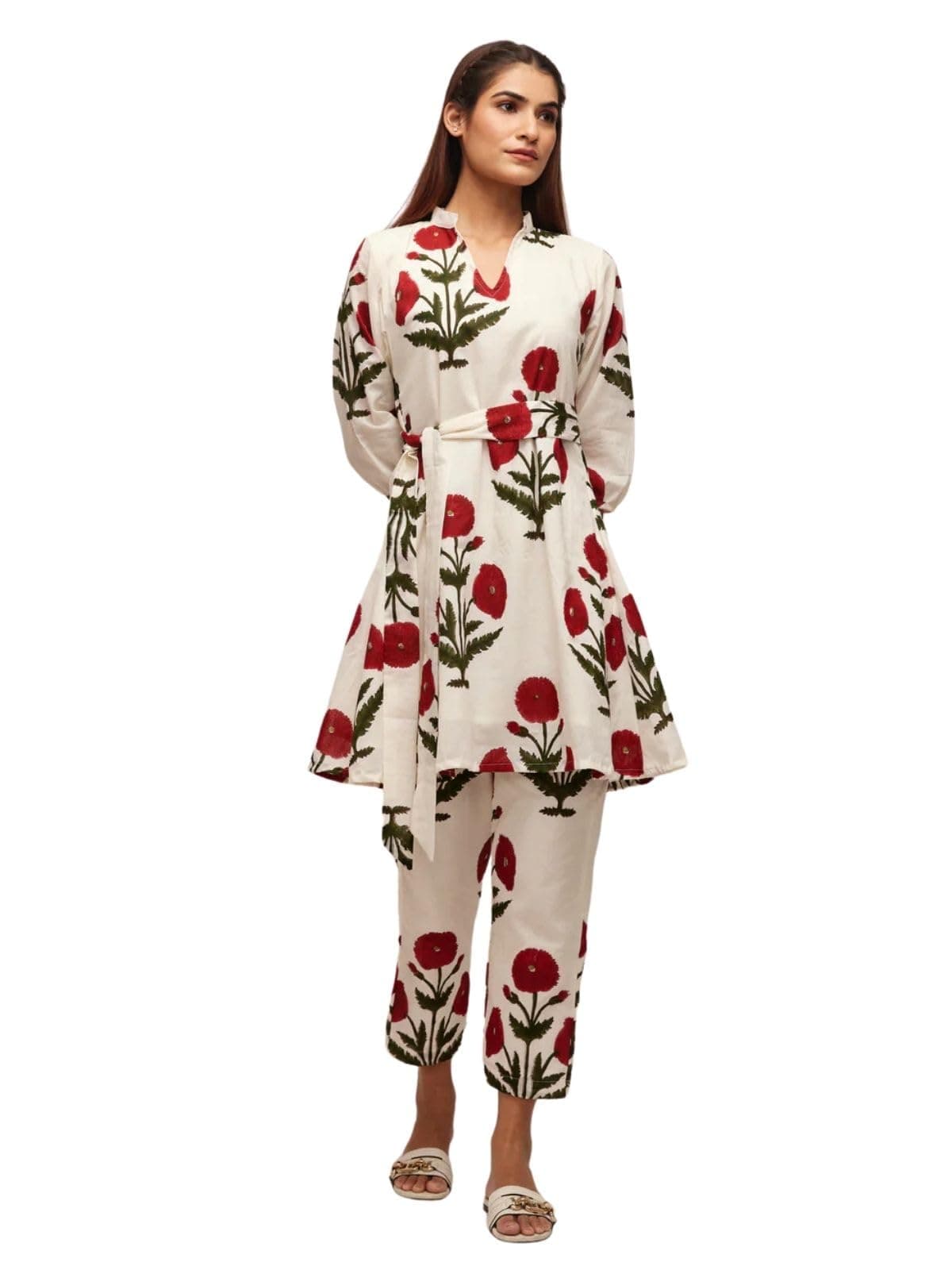 Leriya Fashion Women'S Printed Co-Ord Set
