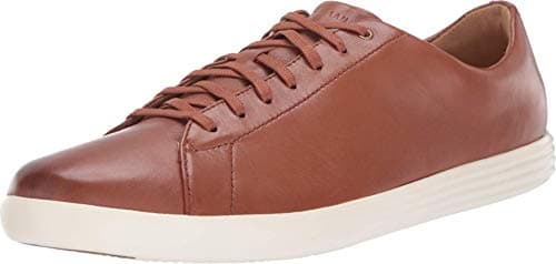 Cole Haan Mens Grand Crosscourt II Tan Leather Burnish 15 D - Medium