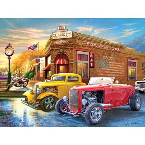 RoseArt American Nostalgia American Grill 550 Piece Jigsaw Puzzle for Adults