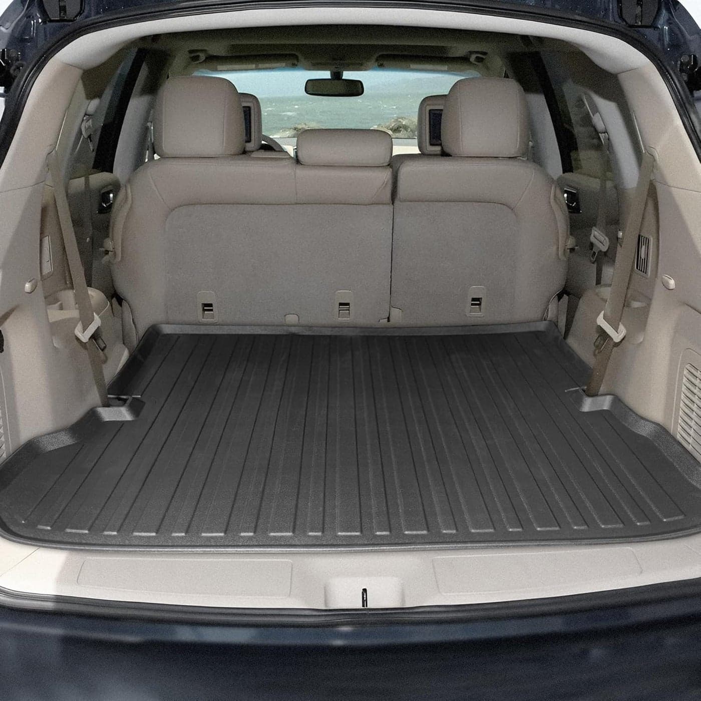 EcoLiner USA Premium Cargo Liner for Nissan Pathfinder 2013–2020 - Custom Fit All-Season Trunk Mat