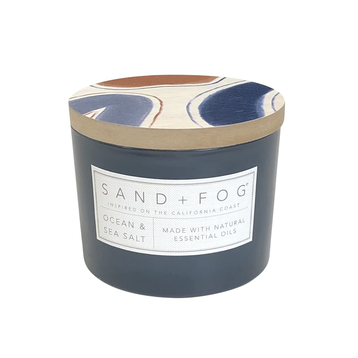 Sand Fog Scented Candle Ocean Sea Salt Additional Scents and Sizes 100 Cotton LeadFree Wick Luxury Air Freshening Jar Candles Perfect Home Decor 12oz