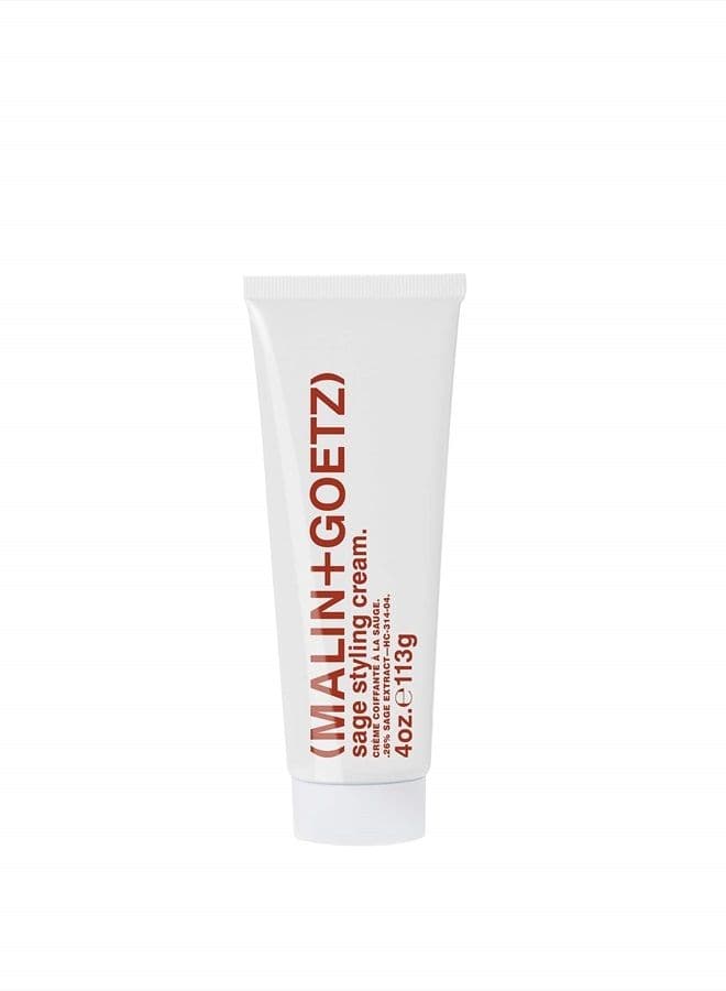 sage styling cream—lightweight, versatile for all hair types & textures. Smoothes, tames frizz, defines curls, shine without residue. natural fragrance. vegan and cruelty free 4 fl oz