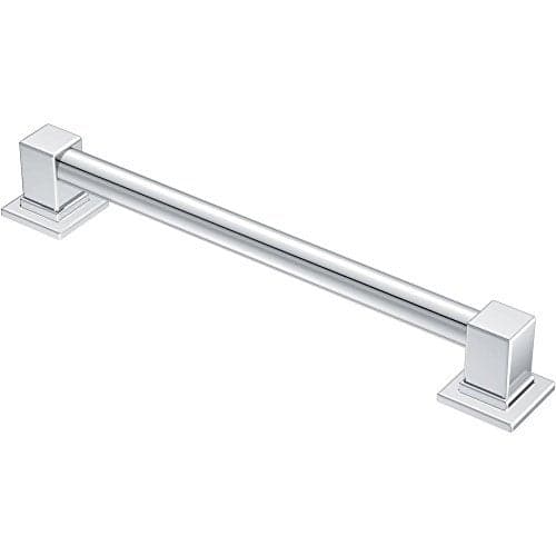 Moen YG8824CH Bathroom Safety 24-Inch Stainless Steel Modern Bathroom Grab Bar, Chrome