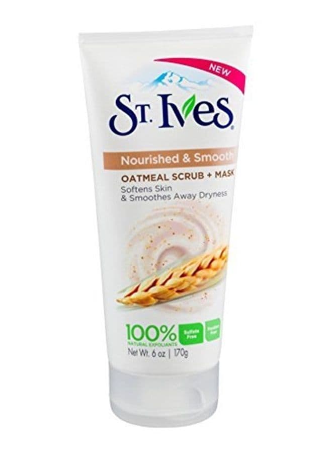 St Ives Facial Scrub Oatm Size 6.0z St Ives Facial Scrub Oatmeal 6.0z