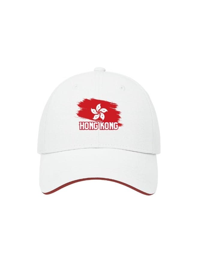 Hong Kong Sports Cricket Cap – Adjustable Metal Buckle For Men – Lightweight & Breathable For Cricket Practice,Outdoor Activities,Sports Events & Everyday Use