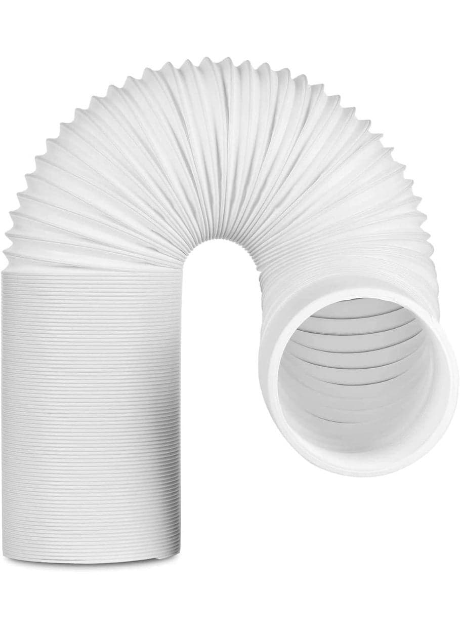 Portable Air Conditioner Hose, 5" Diameter AC Hose, Clockwise Thread & Length up to 80", Exhaust Hose for Portable AC Vent Compatible with Haier, LG, Delonghi Air Conditioner Parts