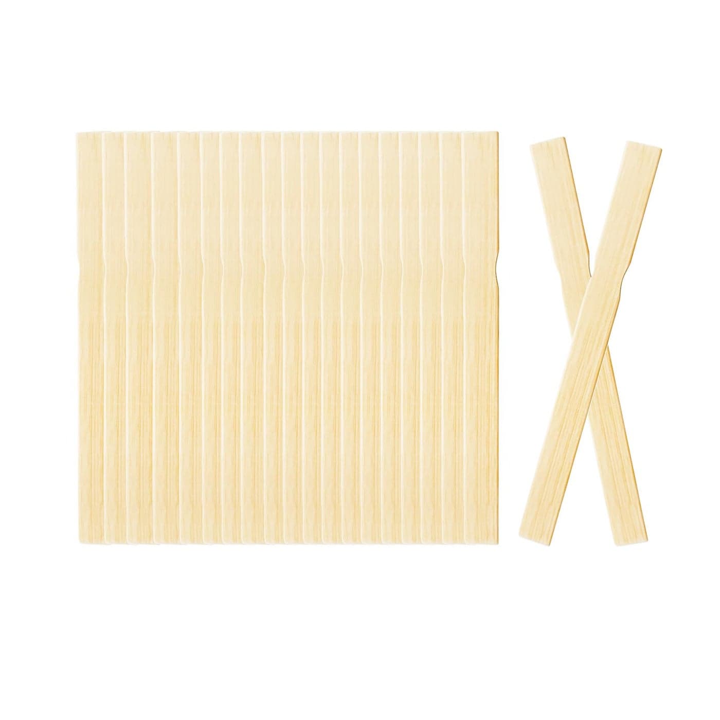 Paint Stir Sticks Bulk 12 inch 25pcs Wooden Paint Stirrers Mixing Stick Large Popsicle Sticks for Crafts
