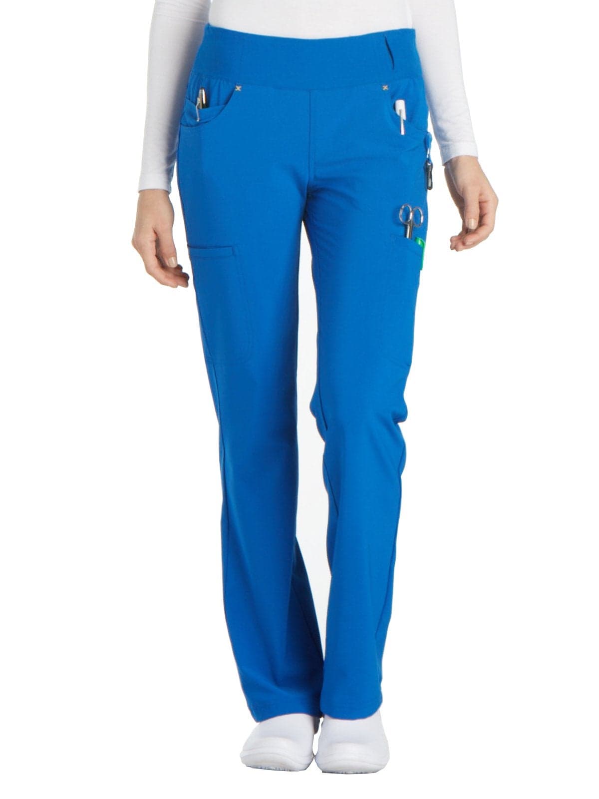 Cherokee iFlex CK002 Mid Rise PullOn Pant Royal M