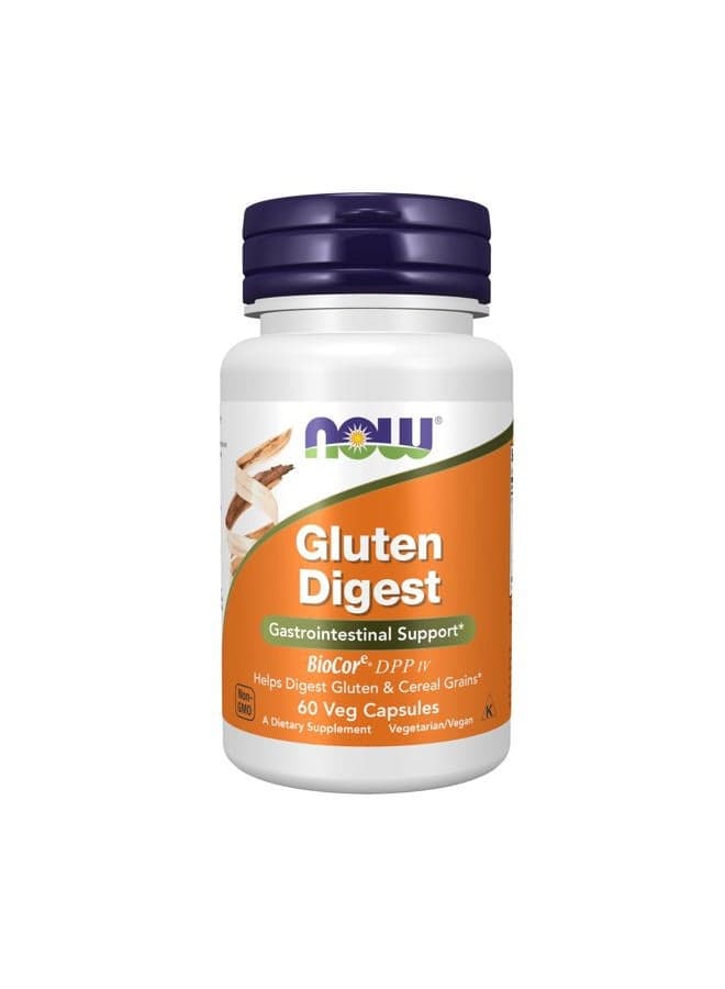 Now Foods: Gluten Digest Gastro Intestinal Support, 60 vcaps (2 pack)