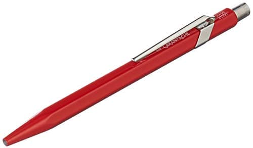 Caran Dache 849 Metal Pen Ballpoint Red Red Cartridge 849020
