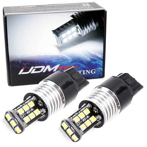 iJDMTOY Compatible With 2012-2015 Volkswagen Passat Xenon White Daytime Running Lights