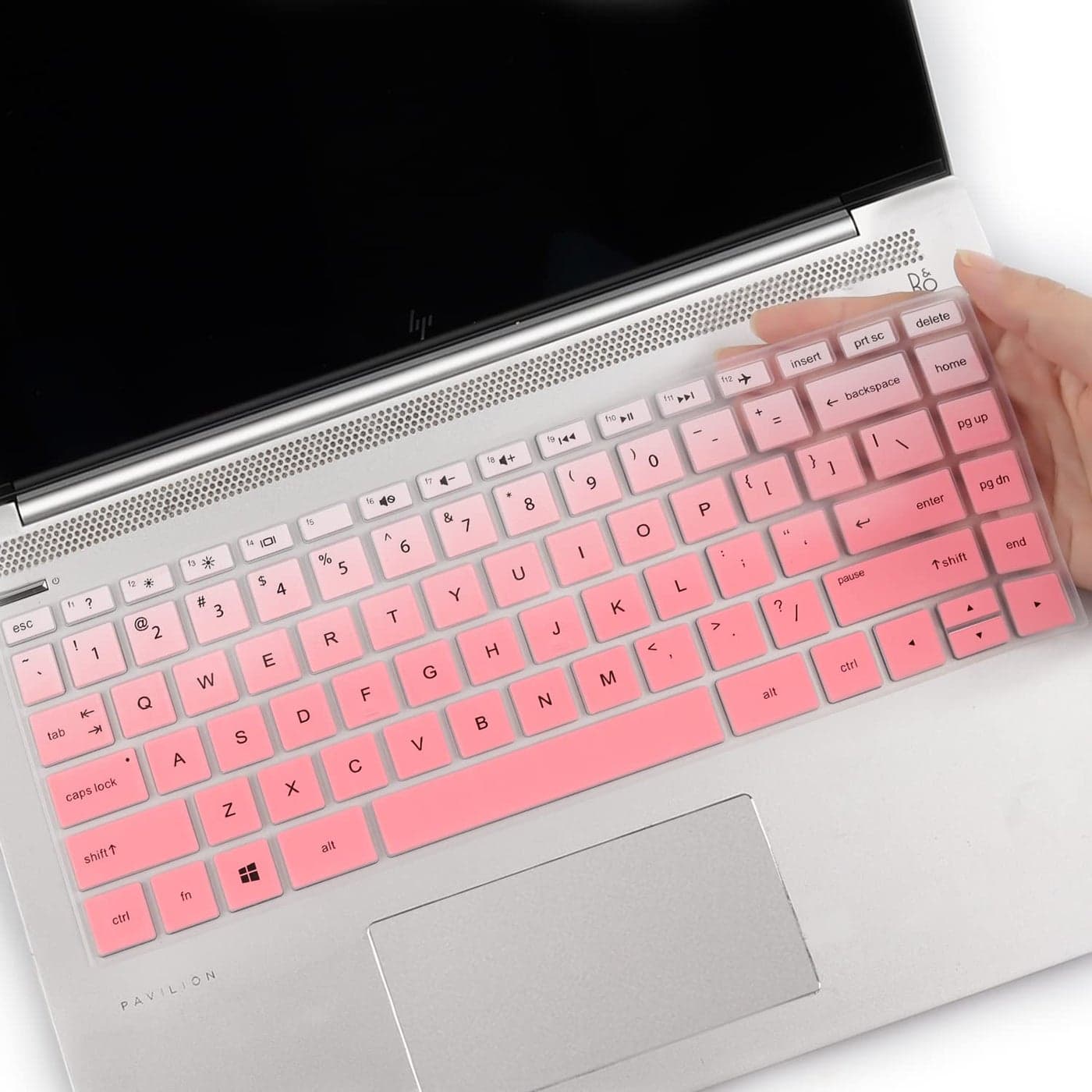 Keyboard Cover for HP Pavilion x360 14 & HP Laptop 14-dk 14m-dh 14-dq 14-fq 14-cd/ce/cf 14-dq0052dx 14-dq0703dx 14-dq0760dx 14-fq1025nr 14-fq1003cl 14-cf2112wm 14-dk0028wm 14m-dh0003dx 14m-cd0003dx