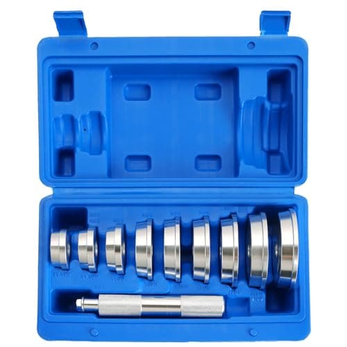 Acymner Bearing Race and Seal Bushing Driver Install Set | 10PCS Aluminum Bearing Race Installer, Seal Installation Tool, Bearing Install Tool, Axle Seal Installer