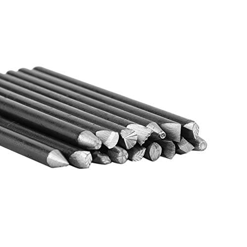 Metal Jewelry Anvil Chisel Repousse Copper Carving Curved Steel Punch Ring Customize JeAnvil Chisel Equipment Kit For Jewelry Processing Making Carving Tools 16 pack