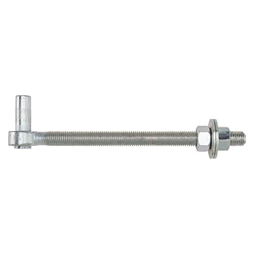 National Hardware N130-708 Bolts Hook, 7/8" x 12", Coated with WeatherGuard Protection, Steel, Zinc-Plated