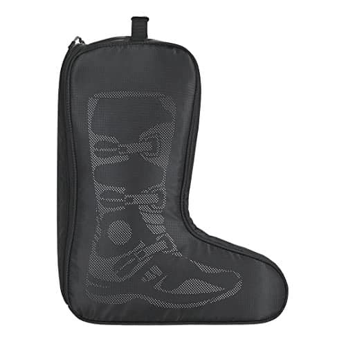 ViaTerra Boot Bag/Shoe Travel Bag for Motorcycle Riding Boots | Available in 2 Sizes | Compatible for Motocross Knee high Boots (Large)