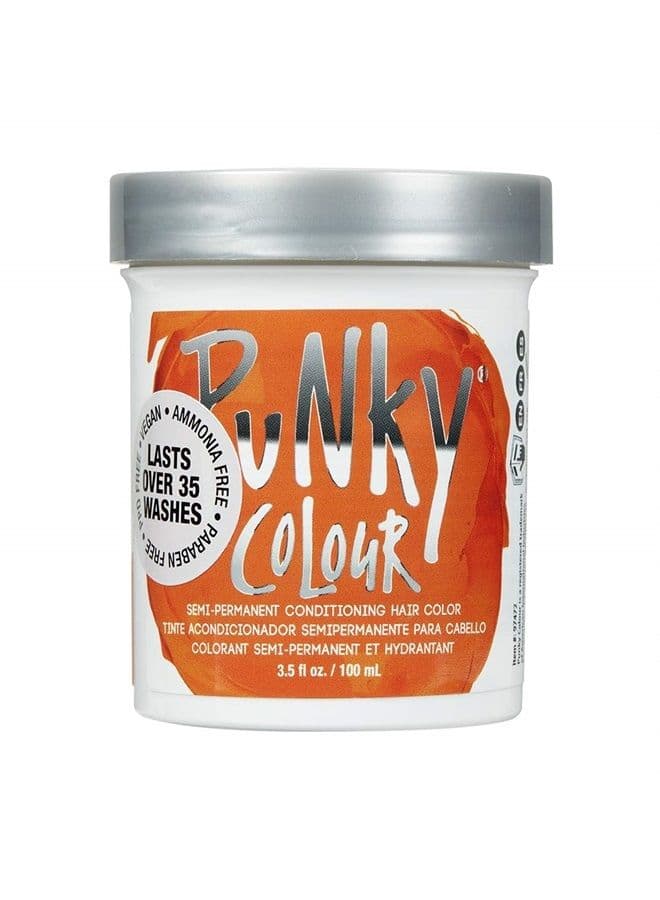 Flame Semi Permanent Conditioning Hair Color, Non-Damaging Hair Dye, Vegan, PPD and Paraben Free, Transforms to Vibrant Hair Color, Easy To Use and Apply Hair Tint, lasts up to 35 washes, 3.5oz