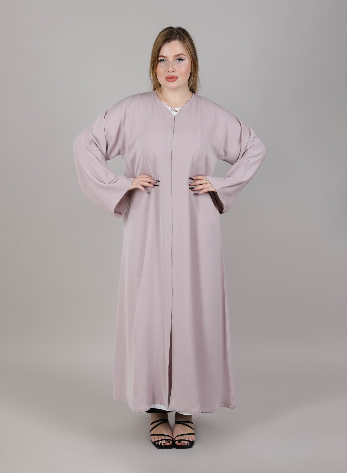 MSquare Fashion Classic Nida Abaya with Headscarf