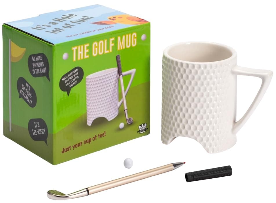 Diabolical DP1231 Golf Mug - Golf Gifts for Men, Dad Birthday Gifts, Retirement Gifts for Men, Secret Santa Gifts for Men, Golf Presents for Men, Golf Accessories for Men, Golf Gadgets