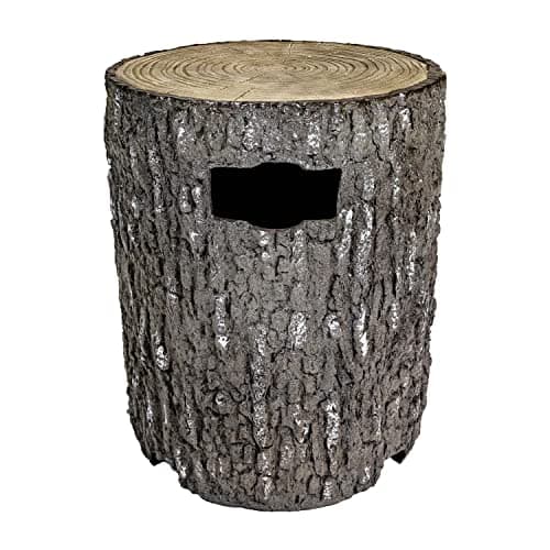 Aquascape Faux Wood Stump Propane Tank Cover, 78345