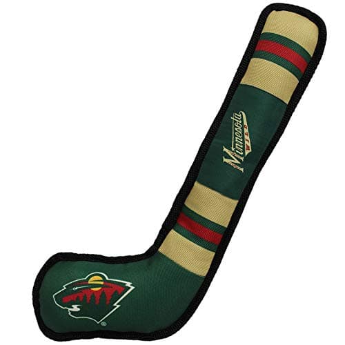 Pets First NHL Minnesota Wild Stick Toy for Dogs Cats Play Hockey with Your Pet with This Licensed Dog Tough Toy Reward