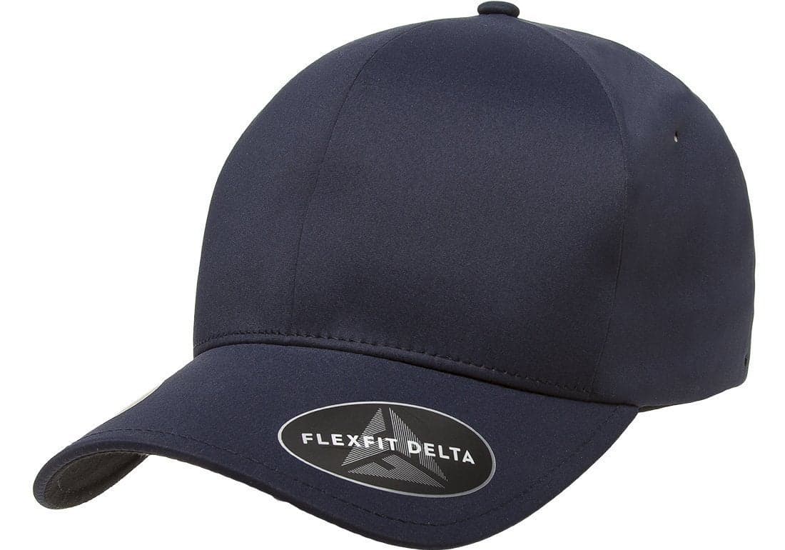 Flexfit Men's one_Size Delta Seamless Cap, Dark Navy, Large-X-Large