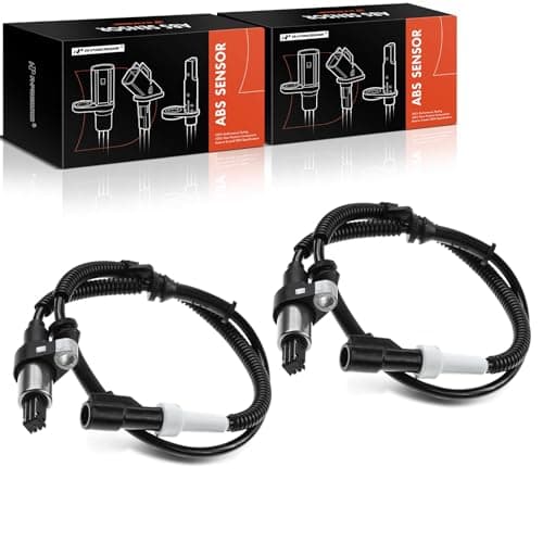 A-Premium ABS Wheel Speed Sensor Compatible with Ford, Lincoln & Mercury Models - Crown Victoria/Grand Marquis/Town Car 1998-2002, Marauder 2003 - Front Driver and Passenger, Replace# F8AZ2C204AA