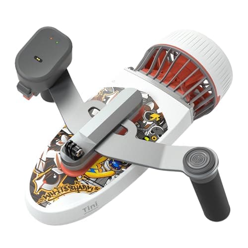 sublue Tini Underwater Scooter with Action Camera Mount Detachable Modular for SUP Paddle Board 2 Gear Speed 45 Minutes Swimming Pool Diving Snorkeling