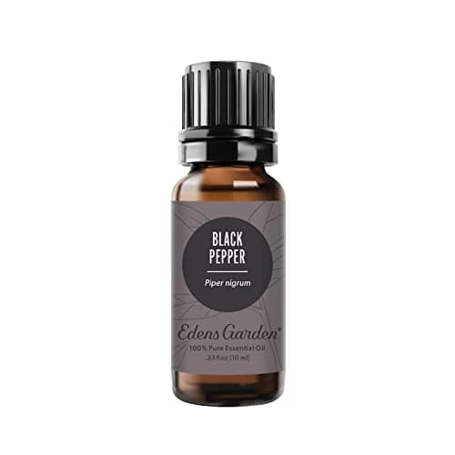 Edens Garden Black Pepper Essential Oil- 100% Pure Premium Grade, Undiluted, Natural, Therapeutic, Aromatherapy, The Best for Diffuser, Skin, Humidifiers, Kid Safe 10 ml (.33 fl oz)