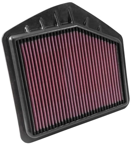 KN Engine Air Filter Reusable Clean Every 75000 Miles Washable Premium Replacement Car Air Filter Compatible with 20152019 GENESISHYUNDAI G80 G90 Genesis 335021