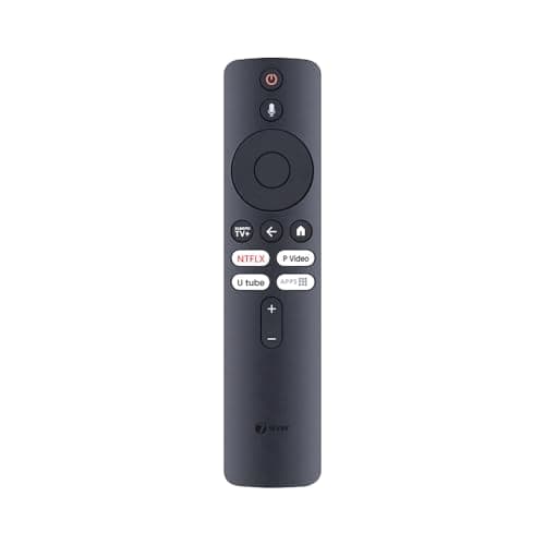 7SEVEN® Compatible XMRM-M3 Remote with Xiaomi Tv Box S 2nd Generation 4K Ultra HD Streaming Media Player Google Tv Remote Control Suitable for L55M6-ESG L55M6-ARG MDZ-24-AA Models - Pairing Must!