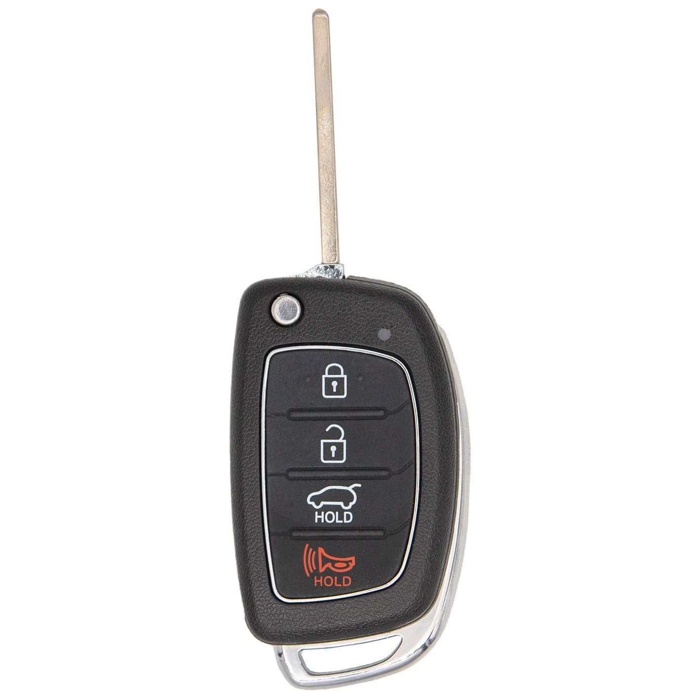 Keyless2Go Replacement for Keyless Entry Remote Head Flip Car Key Fob for Hyundai Santa Fe TQ8RKE3F04 954304Z100