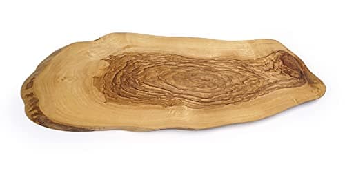 RSVP International Natural Italian Olive Wood, Serving Board,19x7"