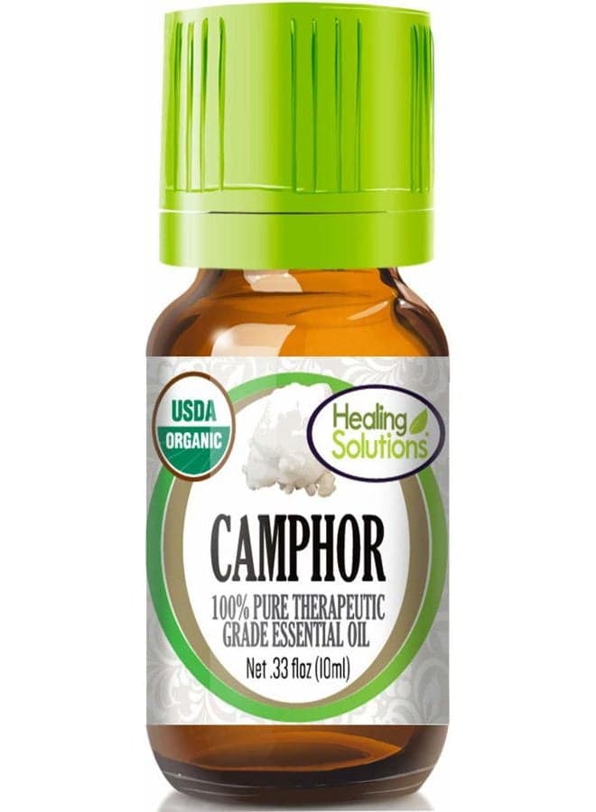 Organic 10ml Oils - Camphor Essential Oil - 0.33 Fluid Ounces