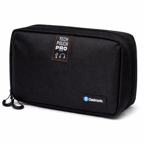 Gadronix Tech Organizer Pouch Pro: Waterproof Electronics Organizer Bag & Gadget Organizer Tech Bag – Travel Tech Pouch for Cables, Hard Drives & Accessories