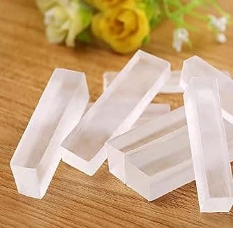 MIHAI Soap Base Bar For Soap Making Transparent Melt Pour Glycerine Soap Base Pure Organic Natural SLS SLES Paraben Free Transparent Glycerin 3 KG