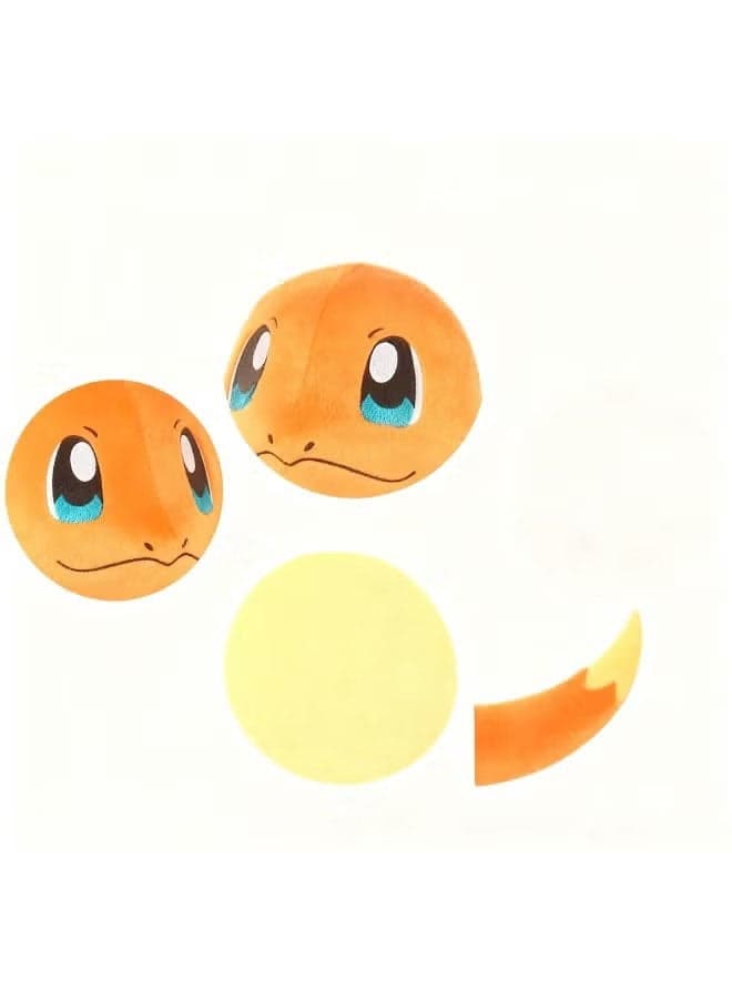 Adorably Soft Fire Dragon Cartoon Toy Plush Toy - A Delightful Plush Doll, Ideal Birthday Gift, Decor for Bedroom, Living Room, Desk, and Office Stress - reliever 20cm