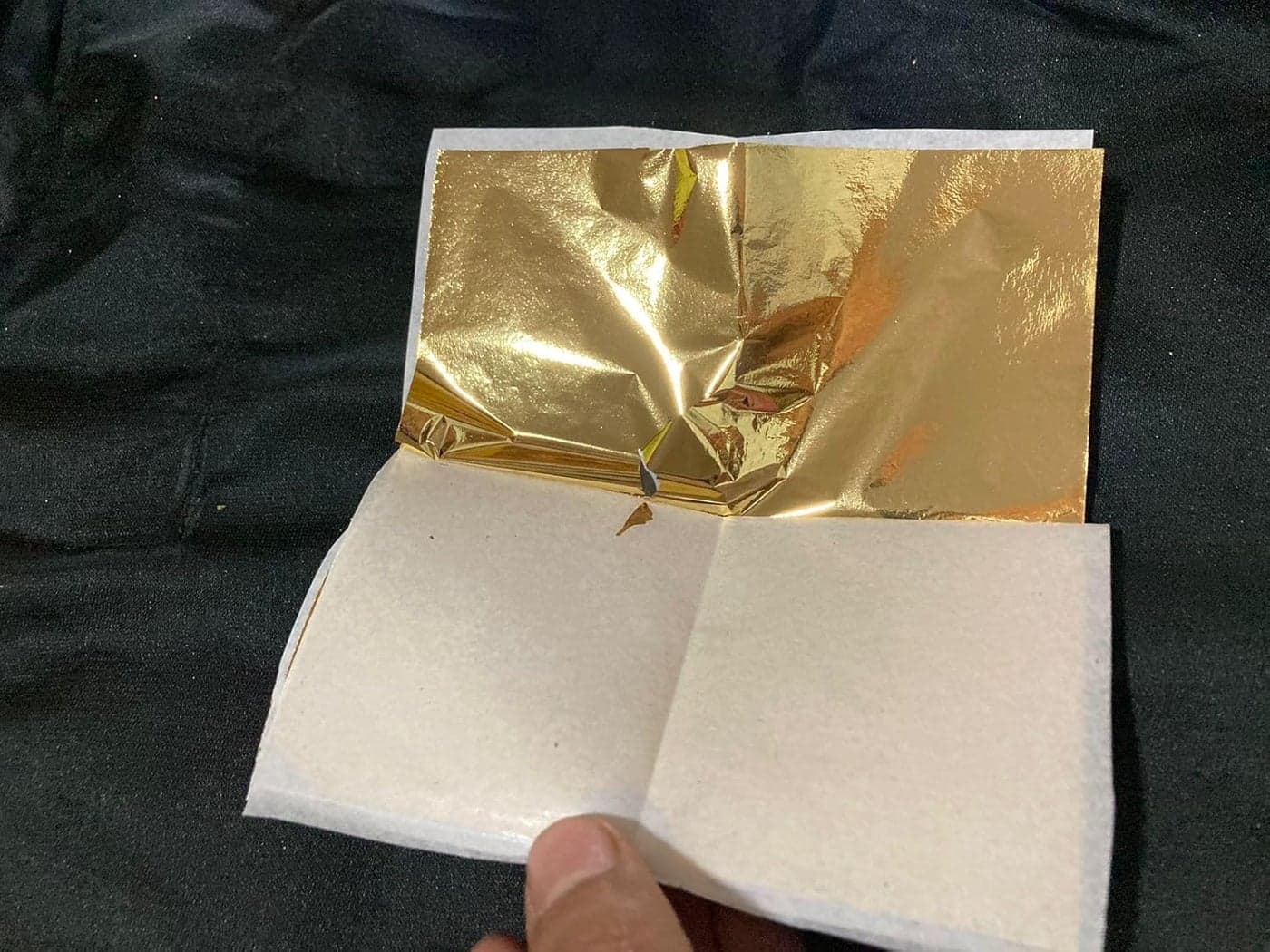 ASK Vark WALA Gold Leaf Sheets 20 Imitation Gold Leaf 14 x14cm Gold Foil for Art Gilding Nail Art Furniture Crafting Decoration Home Improvement Paintings 100 Gold