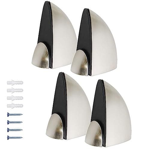 Rannb Glass Clamp Adjustable Glass Shelf Bracket Large - Pack of 4