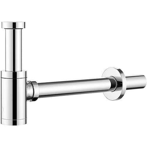 SPAZIO Stainless Steel Heavy Bottle Trap Set With Height Adjustable Waste Outlet Pipe For Bathroom, Wash Basin, Kitchen Sink, Chrome Plated