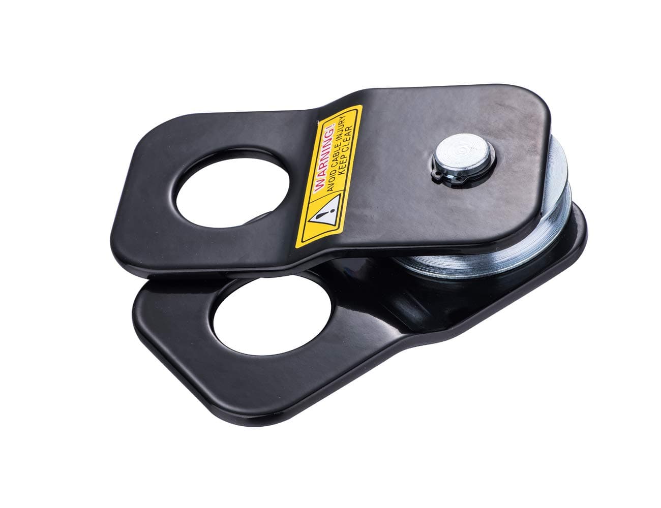 Sinoking Winch Snatch Block 8800lbs/4T Max Load, Heavy Duty Rope Pulley&Recovery Vehicle Easily,ATV Winch Accessories,Universal Snatch Block for winches.Black Textured Coating.