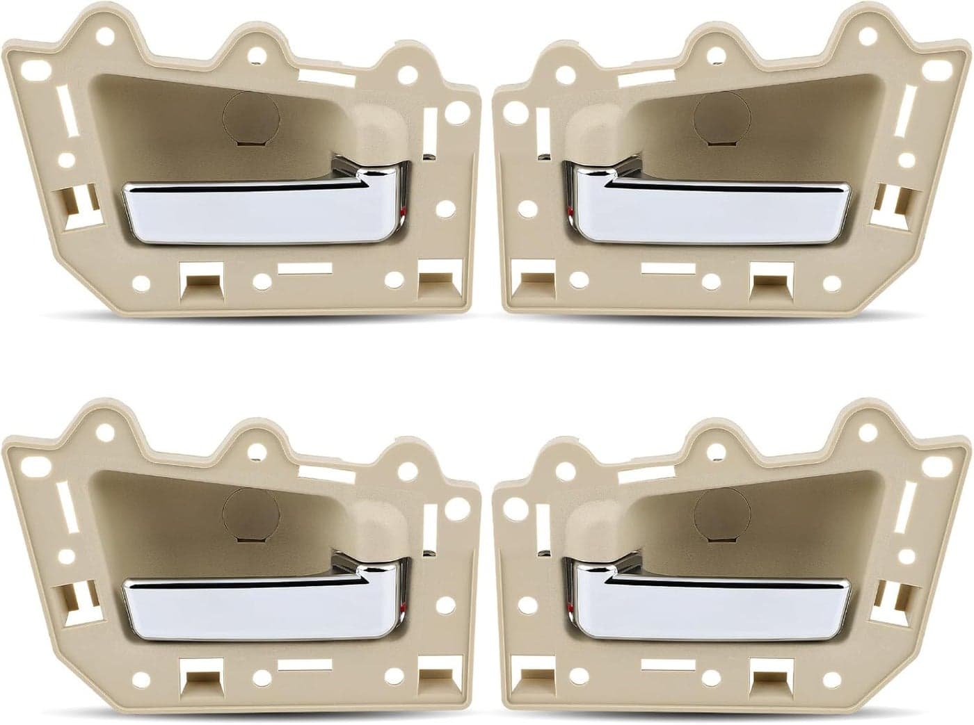 SCITOO Interior Door Handles Replacement for 2005-2011 Jeep Grand Cherokee - Beige (4pcs)