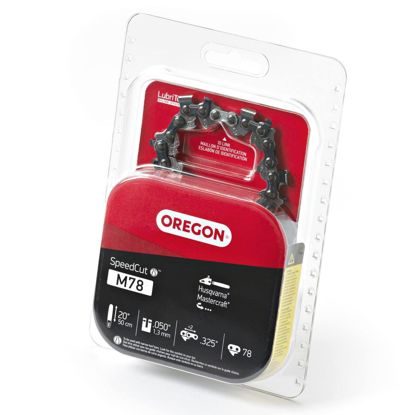 Oregon M78 SpeedCut Replacement Chainsaw Chain for 20-Inch Guide Bars, 78 Drive Links, Pitch: .325", .050" Gauge